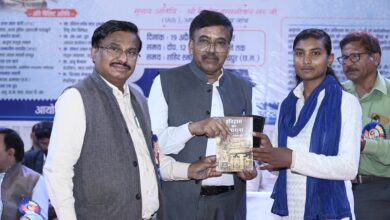 बाबा साहब डॉ. भीमराव अंबेडकर जयंती समारोह शहीद स्मारक भवन में धूमधाम से मनाया गया