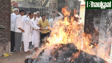दिनेश मिरानिया को बेटे शौर्य ने दी मुखाग्नि